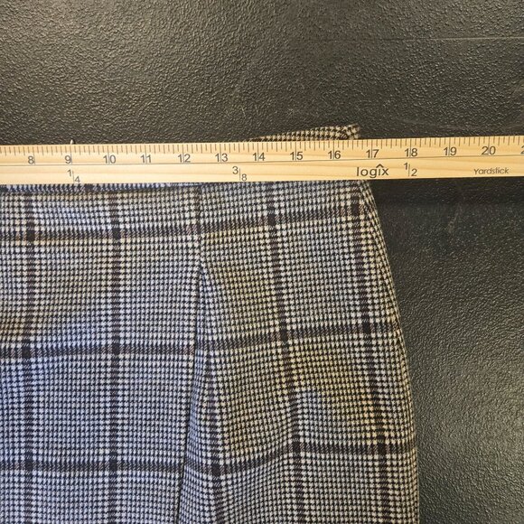 NWT Heartloom Jaxon Academia Preppy Schoolgirl University Plaid Mini Skirt XL Bl - Picture 5 of 12